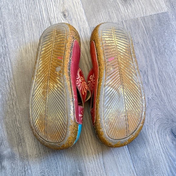 Skye Trubelle Leather Platform Clogs Slippers On Floral size 39 - Picture 8 of 13